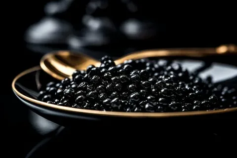 تصویر 3 از خاویار سیاه سطح بالا ترکیب غذایی ویژه